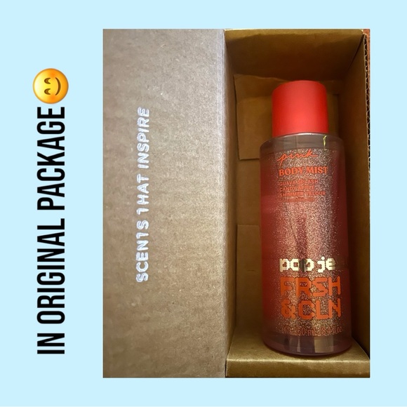 PINK LIMITED EDITION - POP JELLY! “FRSH & CLN” BODY MIST! NEW! FULL SIZE, 8.4 Oz - Picture 5 of 15